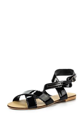 LOST INK  CHERYL SCALLOPED STRAP SANDAL