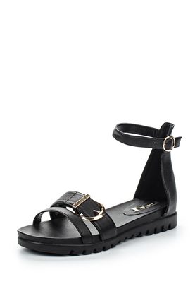 LOST INK  CORI BUCKLE STRAP SANDAL