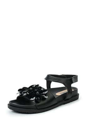 LOST INK  CEYLA FLORAL TRIM VELCRO SANDAL