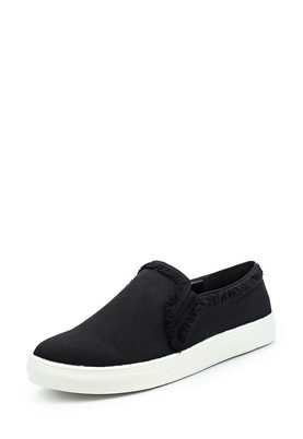 LOST INK  LILLY FRAYED EDGE SLIP ON PLIMSOLL