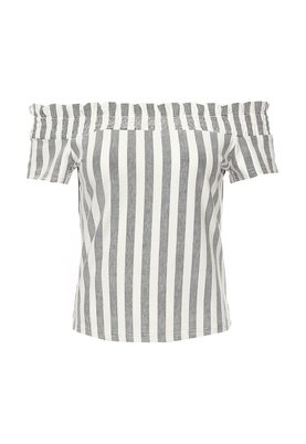 LOST INK  STRIPE SHEERED BARDOT