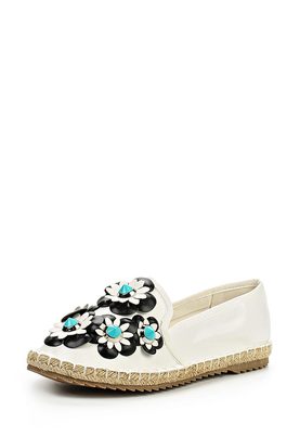 LOST INK  LUCIA 3D FLORAL ESPADRILLE