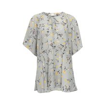 LOST INK PLUS  TOP IN FLORAL PRINT