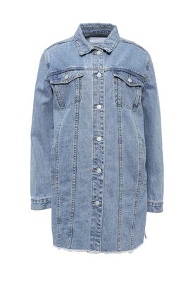 LOST INK   LONG DENIM TRUCKER