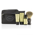 The Art Of Shaving Starter Kit - Unscented: Pre Shave Oil + Shaving Cream + After Shave Balm + Brush + Bag